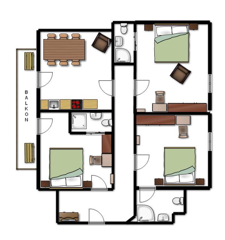 Apartements Richlegghof Filzmoos Habitación foto